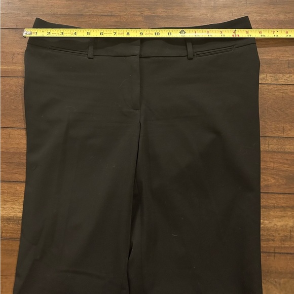 LOFT Black Marisa Trouser Boot Cut Pants Size 6 Style 347472 - Picture 9 of 14